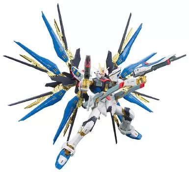 Пластиковая модель RG Mobile Suit Gundam SEED DESTINY Strike Freedom Gundam ZGMF-X20A 1/144 с цветовой кодировкой