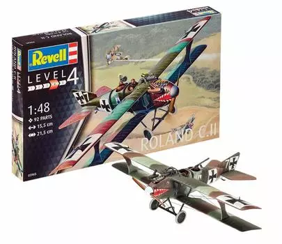 Пластиковая модель Roland немецкого уровня 1/48 C.II