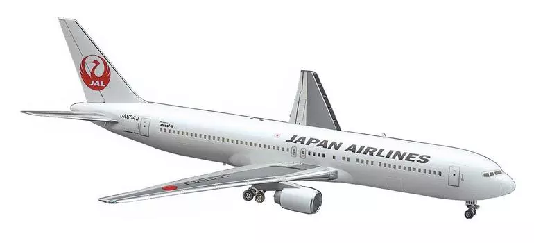 Пластиковая модель самолета B767-300ER от Hasegawa Japan Airlines 13 1/200
