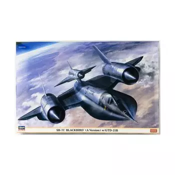 Пластиковая модель самолета Blackbird ВВС США Hasegawa 02395 1/72 SR-71 (Тип) с ГТД-21Б
