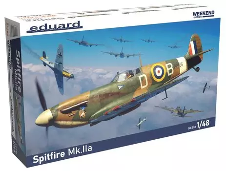 Пластиковая модель самолета Eduard Weekend Edition Spitfire EDU84206 1/48 Mk.IIa (Самолет)