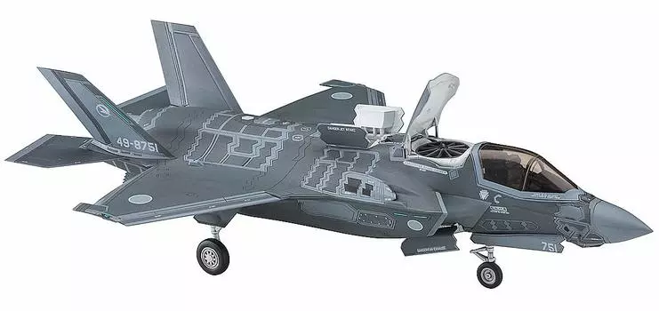Пластиковая модель самолета Hasegawa Lightning 2 Air Force 02291 1/72 F-35 (Тип B) Самозащита