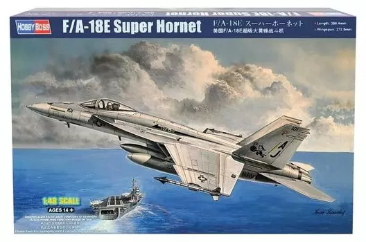 Пластиковая модель самолета Hobby Boss Aircraft Series US Navy Super Hornet 85812 1/48 F/A-18E