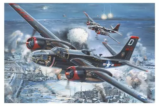 Пластиковая модель самолета Hobby Boss Aircraft Series America Invader 83214 1/32 A-26C