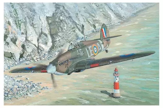 Пластиковая модель самолета Hurricane Королевских ВВС Hobby Boss Aircraft Series 81777 1/48 Mk.1