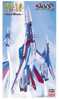 Пластиковая модель самолета «Макросс Валькирия Ангелы Птицы» Хасегавы 65758 VF-1A 1/72
