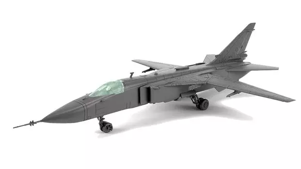 Пластиковая модель самолета Сухого Советского Союза 1/144 Су-24М «Фехтовальщик Д» «Бывшие страны»