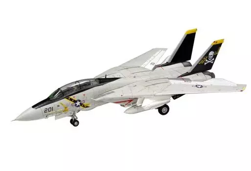 Пластиковая модель самолета ВМС США Tomcat FP30 1/72 F-14A из серии Fine Mold белый