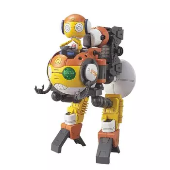 Пластиковая модель сержанта Кероро от BANDAI SPIRITS Kururu Robo Mk-2 с цветовой кодировкой
