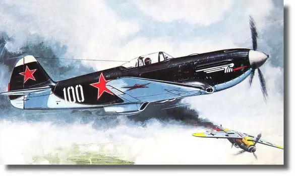 Пластиковая модель советского истребителя Яковлева Semer SME72836 1/72 Як-3