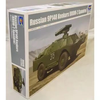 Пластиковая модель советской армии Trumpeter 1/35 БРДМ-2 9П148