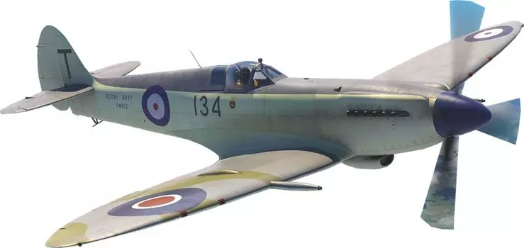 Пластиковая модель специального хобби британского истребителя-авианосца Supermarine Seafire SH48233 1/48 Mk.15 британско-канадского производства