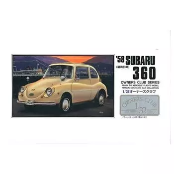 Пластиковая модель Subaru 360 № 4 от Micro Ace 1/32 Owner s Club 58