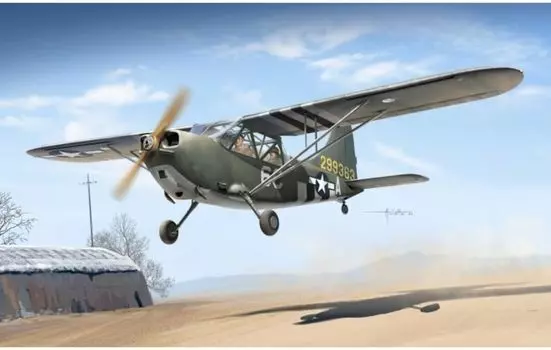 Пластиковая модель Sword Stinson SWD48015 1/48 L-5A/Sentinel Mk.I (Самолет)