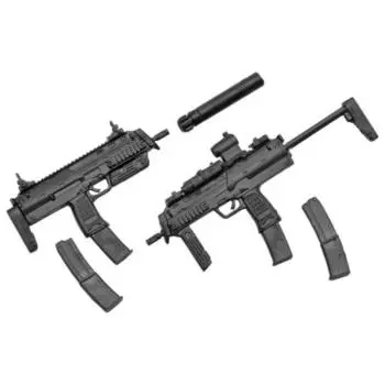 Пластиковая модель типа Little Armory LA009 MP7A1