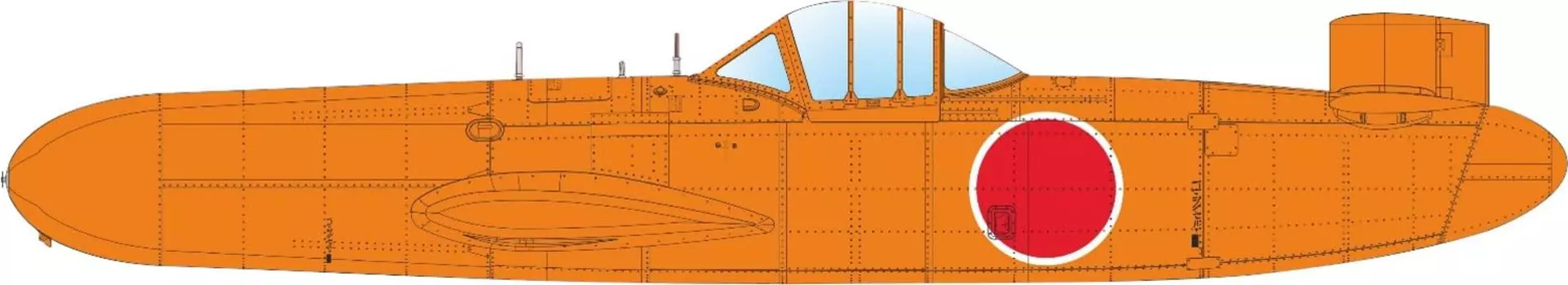 Пластиковая модель учебного самолета Micromil Japan Air Techniques Ohka 1/32 K-1 MKR32-006