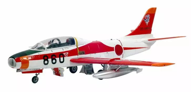 Пластиковая модель учебного самолета Platts Air Force Jet 1/72 Self-Defense T-1B AC-22