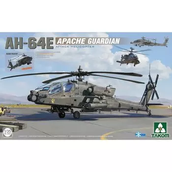 Пластиковая модель ударного вертолета армии США Apache Guardian Tacom TKO2602, цветное литье 1/35 AH-64E