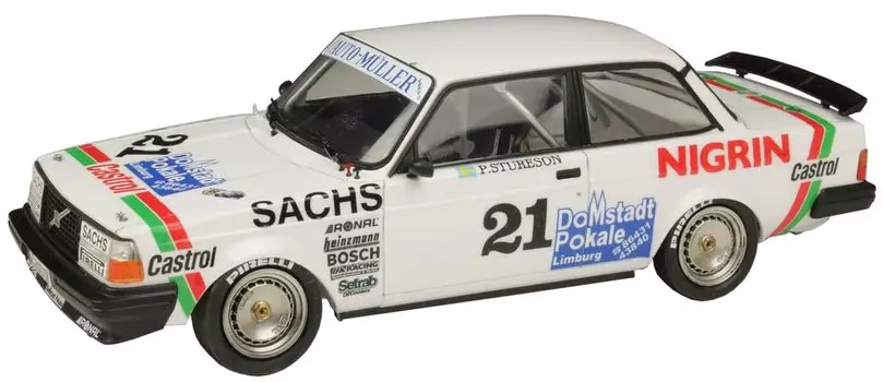 Пластиковая модель Volvo 240 Turbo 1985 DTM Champion BX24027, цвет литья Platts/BEEMAX 1/24