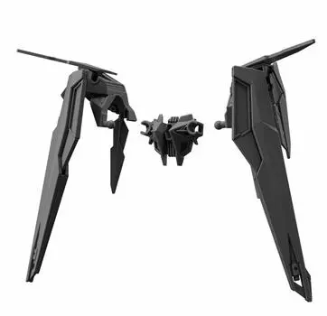 Пластиковая модель винтовки Gundam Build Divers Double Rebake HGBD:Р Ре:RISE 1/144 с цветовой кодировкой