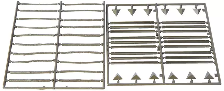 Пластиковая модель военной миниатюры Tamiya Barricade 35027 1/35 № 27
