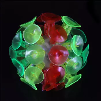 Пластиковая мягкая присоска, липкий клей, светящийся мяч, игрушка, забавная спортивная игра на открытом воздухе