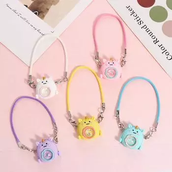 Пластиковая мультяшная кукольная сумка через плечо с мультяшными животными, симпатичная плюшевая кукольная сумка Bjd аксессуары жёлтый