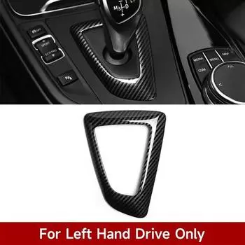 Пластиковая панель переключения передач автомобиля, крышка ручки переключения передач, накладка на голову для BMW 1, 2, 3, 4 серии, F20, F21, F22, F23, F30, F31, стильное украшение
