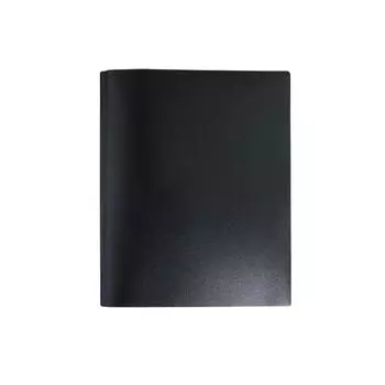 Пластиковая папка, Цветная пластиковая папка с карманом, сумка для файлов One Size чёрный