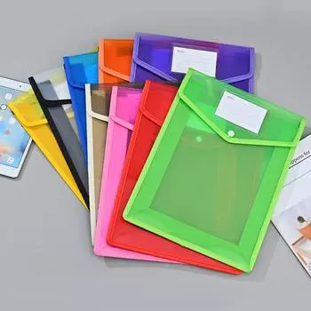 Пластиковая папка для документов, водонепроницаемая папка для хранения контрольной бумаги, сумка для документов формата А4, студенческие книги розовый