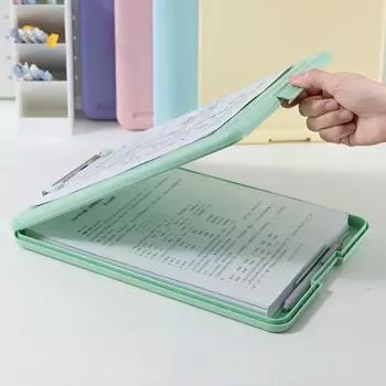 Пластиковая папка-файл А4, коробка для хранения контрольной бумаги цвета конфеты для студентов, учителей, медсестер фиолетовый