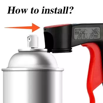 Пластиковая переносная ручка для распыления краски, универсальный многоразовый автомобильный пистолет-распылитель для изменения цвета пленки