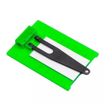 Пластиковая пластина для лазерной мишени, дюйм/см, для зеленой/красной лазерной линии, усиление пятна, магнитная выравнивающая доска, дюйм/см красный