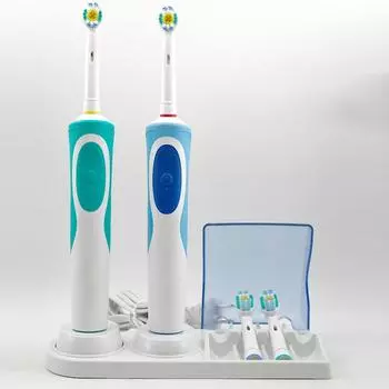 Пластиковая подставка для хранения электрической зубной щетки Oral B с отверстием для зарядного устройства UNITED KINGDOM