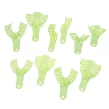 Пластиковая подставка для снятия слепков зубов S/M/L Подставка для имплантатов Полная съемная подставка для частичной оттиска Легко складывается