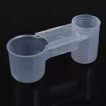 Пластиковая поилка для домашних животных, поилка для птиц, бутылка для воды, чашка для кошки, курицы, голубя