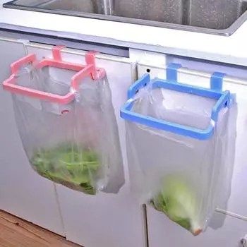 Пластиковая полка для мусорных мешков Panda, многофункциональная полка для кухонного шкафа, кронштейн для мусорных мешков nude розовый