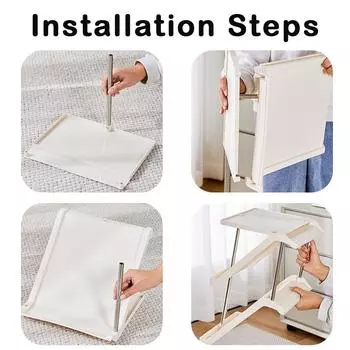 Пластиковая полка для обуви, многослойный штабелируемый органайзер для обуви, утолщенная, экономящая место полка для обуви, домашний шкаф для хранения обуви