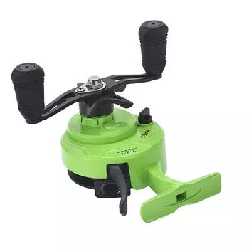 Пластиковая проволочная чашка, катушка для зимней рыбалки, рыболовное колесо на плоту, переднее рыболовное колесо для зимней рыбалки Right Hand