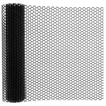 Пластиковая проволочная сетка для ограждения 9,8 x 1,3 фута в рулоне для птиц, собак, кроликов, змей и садоводства. Сетка для ограждения птиц 1pc