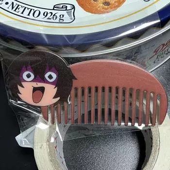 Пластиковая расческа Bungo Stray Dogs, забавная периферия в стиле аниме.