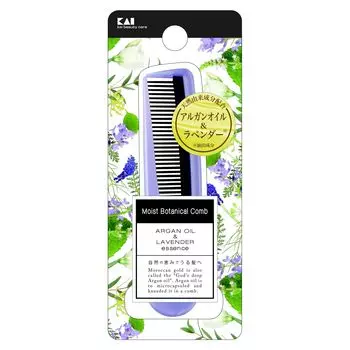 Пластиковая расческа KAI Moist Botanical (Сложенный татами)