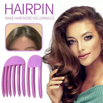Пластиковая расческа Wind, высокая заколка для волос, укладка волос, челка на лоб, ленивая заколка для волос One Size