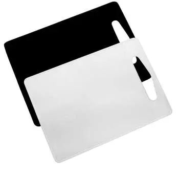 Пластиковая разделочная доска 34 x 24 см прозрачная Fackelmann Basic ref. 39015