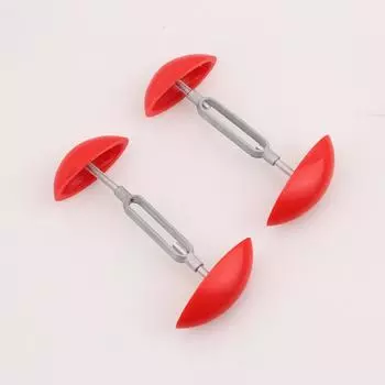 Пластиковая регулируемая поддержка ботинок носилок красочных мужчин и женщин предотвратит складчатую морщинку красный