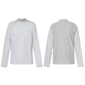 Пластиковая рубашка с воротником-стойкой GRY M Серая [Athleta] (60)