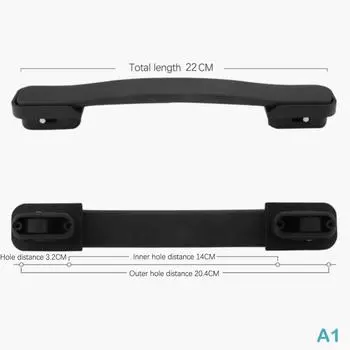 Пластиковая ручка для чемодана, сменная ручка для сумки, аксессуары для ручек, детали для багажа