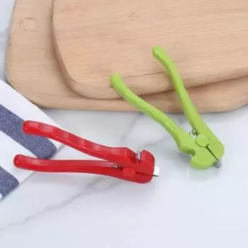 Пластиковая ручка для открывания раковин устриц с открывалкой для бутылок, клещи для орехов, моллюски красный