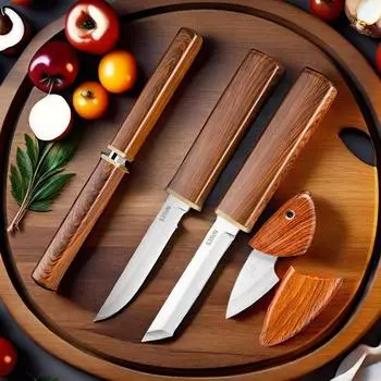 Пластиковая ручка из нержавеющей стали Нож для фруктов Нож для обвалки Мясной нож Мясник Овощерезка