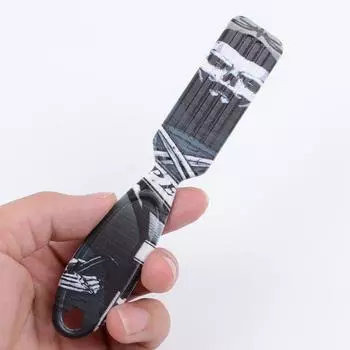 Пластиковая ручка парикмахерская мягкая щетка для чистки волос парикмахерская щетка для удаления сломанных волос расческа инструменты для укладки волос парикмахерская расческа onesize